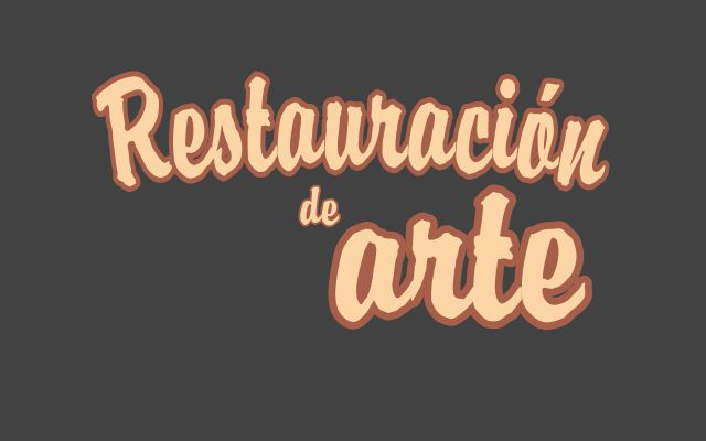 Restauración de Arte