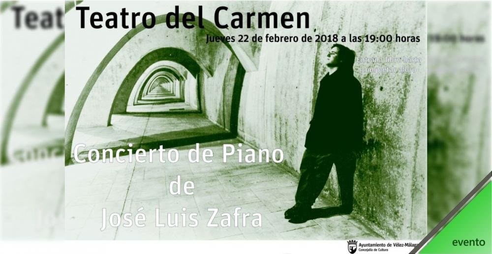 Concierto de piano de José Luis Zafra